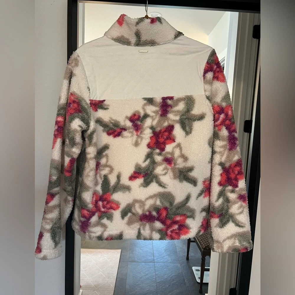 [Tommy Bahama] Fleece Beachway Blooms Snap Jacket - Picture 10 of 10